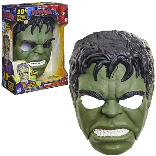 MARVEL STUDIOS SPIDERMAN BRAND NEW DAY SAVAGE HULK TALKN MÁSCARA ELECTRÓNICA DE JUEGO DE ROL MÁSCARA DE DISFRAZ - 2