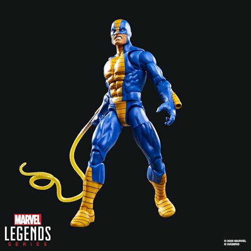 MARVEL LEGENDS SERIES SECRET WARS CONSTRICTOR RETRO COMICS FIGURA DE ACCIÓN COLECCIONABLE DE 6 PULGADAS CON ESCUDO LENTICULAR - 4
