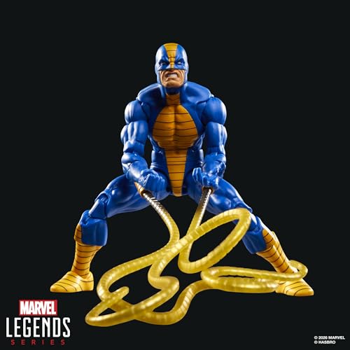 MARVEL LEGENDS SERIES SECRET WARS CONSTRICTOR RETRO COMICS FIGURA DE ACCIÓN COLECCIONABLE DE 6 PULGADAS CON ESCUDO LENTICULAR - 7