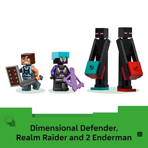 LEGO MINECRAFT THE ENDERMAN TOWER JUGUETE DE CONSTRUCCIÓN PARA NIÑOS Y NIÑAS SET DE CONSTRUCCIÓN DE VIDEOJUEGOS PARA NIÑOS - 5