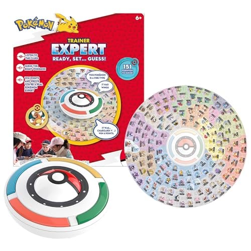 POKEMON TRAINER EXPERT JUEGO DE MESA ELECTRÓNICO DE ADIVINANZAS ESCUCHA LAS PISTAS DEL GAME MASTER PARA IDENTIFICAR 151 - 1