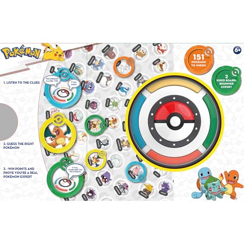 POKEMON TRAINER EXPERT JUEGO DE MESA ELECTRÓNICO DE ADIVINANZAS ESCUCHA LAS PISTAS DEL GAME MASTER PARA IDENTIFICAR 151 - 4