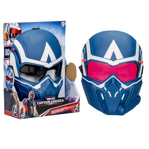 MARVEL STUDIOS MÁSCARA DE VISIÓN DE VUELO DEL CAPITÁN AMÉRICA BRAVE NEW WORLD JUGUETE DE JUEGO DE ROL JUGUETES - 3