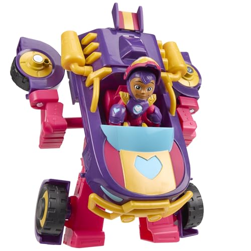 MARVEL IRON MAN AND HIS AWESOME FRIENDS IRONHEART 2 EN 1 MECH SUIT VEHICLE JUEGO DE FIGURA DE ACCIÓN Y VEHÍCULO DE JUGUETE - 1