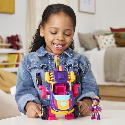 MARVEL IRON MAN AND HIS AWESOME FRIENDS IRONHEART 2 EN 1 MECH SUIT VEHICLE JUEGO DE FIGURA DE ACCIÓN Y VEHÍCULO DE JUGUETE - 5