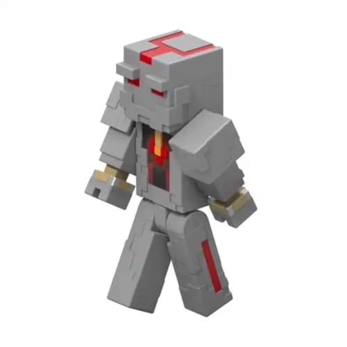 MATTEL MINECRAFT REDSTONE CHARGED SERIES FIGURA DE ACCIÓN Y ACCESORIOS JUEGO DE LANZADOR DE FUEGOS ARTIFICIALES DE PROTECTOR - 4