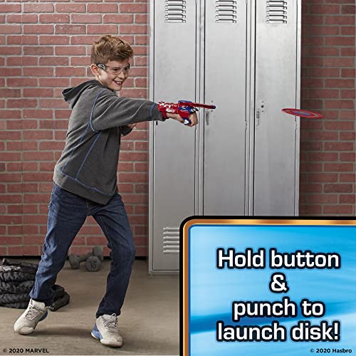 MARVEL NERF POWER MOVES AVENGERS CAPITÁN AMÉRICA ESCUDO LANZADISCOS NERF JUGUETE DE LANZAMIENTO DE DISCOS PARA NIÑOS JUEGO - 5