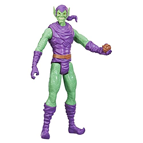 MARVEL TITAN HERO SERIES FIGURA DE ACCIÓN COLECCIONABLE DE 12 PULGADAS DE DUENDE VERDE JUGUETE PARA NIÑOS A PARTIR DE 4 AÑOS - 1