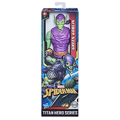 MARVEL TITAN HERO SERIES FIGURA DE ACCIÓN COLECCIONABLE DE 12 PULGADAS DE DUENDE VERDE JUGUETE PARA NIÑOS A PARTIR DE 4 AÑOS - 3