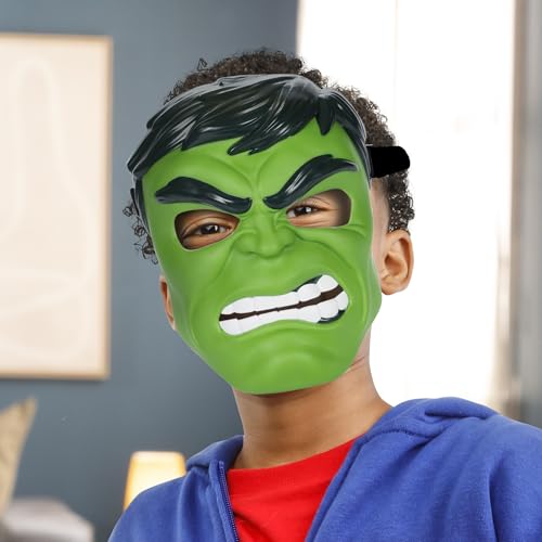 MARVEL PAQUETE MÚLTIPLE DE MÁSCARAS DE HÉROE DE LOS VENGADORES MÁSCARA DE IRON MAN Y HULK PAQUETE DE 2 JUGUETES DE JUEGO - 2