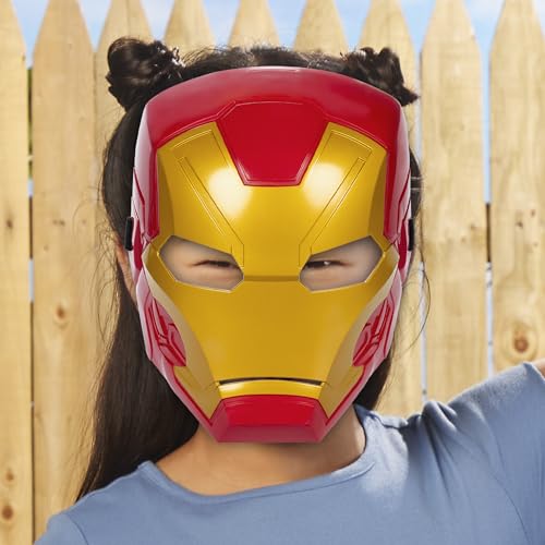 MARVEL PAQUETE MÚLTIPLE DE MÁSCARAS DE HÉROE DE LOS VENGADORES MÁSCARA DE IRON MAN Y HULK PAQUETE DE 2 JUGUETES DE JUEGO - 3