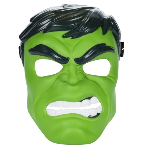 MARVEL PAQUETE MÚLTIPLE DE MÁSCARAS DE HÉROE DE LOS VENGADORES MÁSCARA DE IRON MAN Y HULK PAQUETE DE 2 JUGUETES DE JUEGO - 4