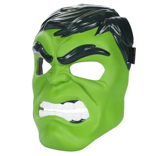 MARVEL PAQUETE MÚLTIPLE DE MÁSCARAS DE HÉROE DE LOS VENGADORES MÁSCARA DE IRON MAN Y HULK PAQUETE DE 2 JUGUETES DE JUEGO - 6