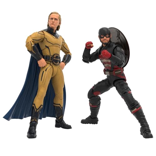 SERIE DE MARVEL LEGENDS JOHN F WALKER Y SENTRY PAQUETE DE 2 FIGURAS DE ACCIÓN COLECCIONABLES DE 6 PULGADAS DE LA PELÍCULA - 1