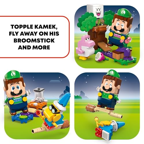 LEGO SUPER MARIO SUPER MARIO ADVENTURES CON JUGUETE INTERACTIVO LUIGI JUGUETES DE CONSTRUCCIÓN PARA NIÑOS NIÑOS Y NIÑAS - 5