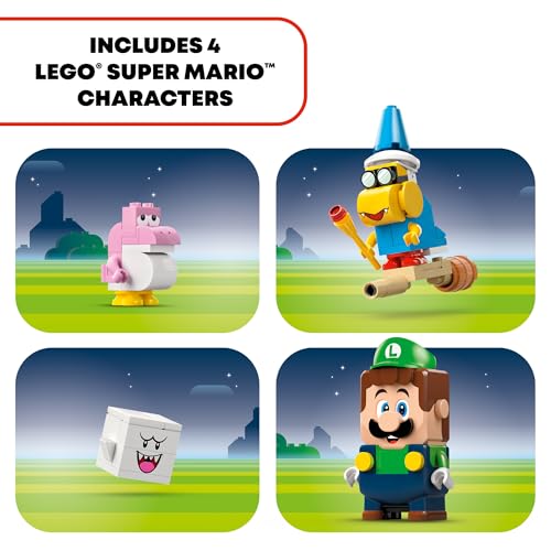LEGO SUPER MARIO SUPER MARIO ADVENTURES CON JUGUETE INTERACTIVO LUIGI JUGUETES DE CONSTRUCCIÓN PARA NIÑOS NIÑOS Y NIÑAS - 6