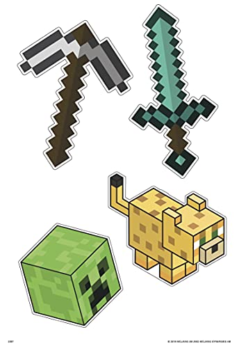 MINECRAFT CALCOMANÍAS PARA DISPOSITIVOS - 5