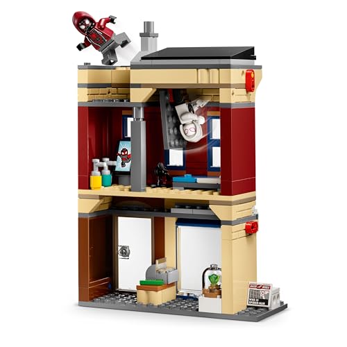 LEGO MARVEL SPIDERMAN VS OSCORP JUEGO DE CONSTRUCCIÓN DE JUGUETE SET DE JUEGO DE SIMULACIÓN CON 8 MINIFIGURAS DE JUGUETE - 3