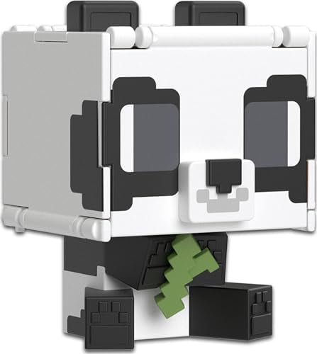MATTEL MINECRAFT FLIPPIN FIGS COLECCIÓN DE FIGURAS CON JUEGO ANTIESTRÉS 2 EN 1 ESCALA DE 375 PULGADAS CABEZAS GRANDES - 1