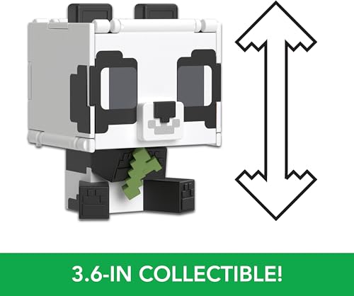 MATTEL MINECRAFT FLIPPIN FIGS COLECCIÓN DE FIGURAS CON JUEGO ANTIESTRÉS 2 EN 1 ESCALA DE 375 PULGADAS CABEZAS GRANDES - 4