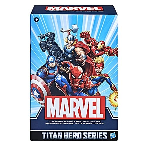 MARVEL TITAN HERO SERIES FIGURA DE ACCIÓN MULTIPAQUETE 6 FIGURAS DE ACCIÓN JUGUETES DE 12 PULGADAS INSPIRADOS EN MARVEL - 2