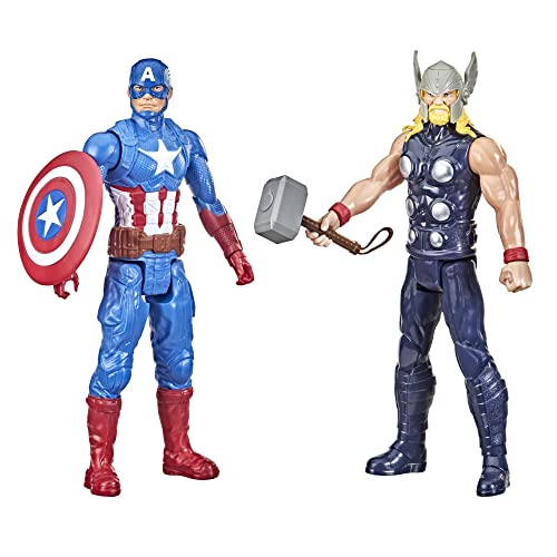 MARVEL TITAN HERO SERIES FIGURA DE ACCIÓN MULTIPAQUETE 6 FIGURAS DE ACCIÓN JUGUETES DE 12 PULGADAS INSPIRADOS EN MARVEL - 6