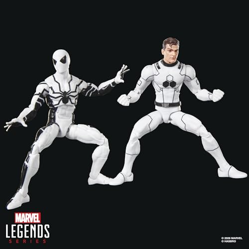MARVEL LEGENDS SERIES FUTURE FOUNDATION MISTER FANTASTIC SPIDERMAN PAQUETE DE 2 FIGURAS DE ACCIÓN COLECCIONABLES INSPIRADAS - 3