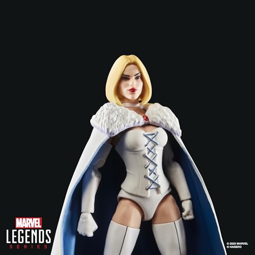 MARVEL LEGENDS SERIES EMMA FROST XMEN 97 FIGURA DE ACCIÓN COLECCIONABLE DE 6 PULGADAS - 3
