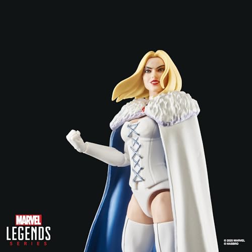MARVEL LEGENDS SERIES EMMA FROST XMEN 97 FIGURA DE ACCIÓN COLECCIONABLE DE 6 PULGADAS - 4