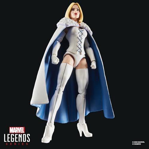 MARVEL LEGENDS SERIES EMMA FROST XMEN 97 FIGURA DE ACCIÓN COLECCIONABLE DE 6 PULGADAS - 5