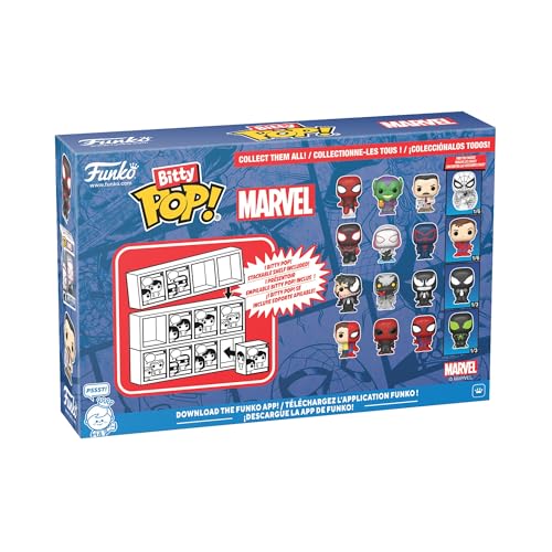 FUNKO POP BITTY SPIDERMAN FIGURA DE VENOM ANTIVENOM SHEVENOM Y MYSTERY CHASE 09 PULGADAS 09 IN MARVEL COMICS COLECCIONABLE - 3