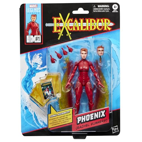 SERIE MARVEL LEGENDS FÉNIX RACHEL SUMMERS FIGURA DE ACCIÓN COLECCIONABLE DE XMEN A ESCALA DE 6 PULGADAS INSPIRADA EN CÓMICS - 1
