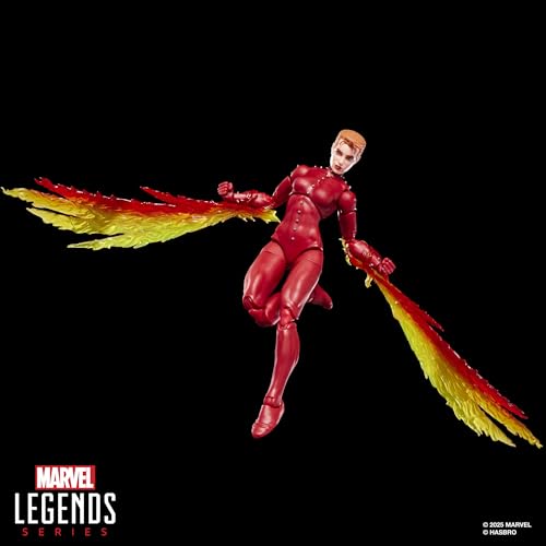 SERIE MARVEL LEGENDS FÉNIX RACHEL SUMMERS FIGURA DE ACCIÓN COLECCIONABLE DE XMEN A ESCALA DE 6 PULGADAS INSPIRADA EN CÓMICS - 7