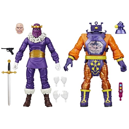 MARVEL LEGENDS SERIE BARON ZEMO Y ARNIM ZOLA FIGURAS DE ACCIÓN COLECCIONABLES DE 6 PULGADAS DE VILLANOS DEL CAPITÁN AMÉRICA - 1