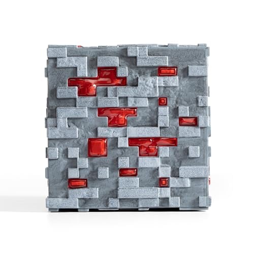 MINECRAFT REDSTONE MINERAL ILUMINADOR REPLICA COLECCIONISTA - 3