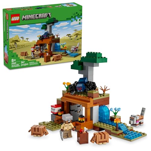 LEGO MINECRAFT LA EXPEDICIÓN MINERA DEL ARMADILLO FIGURAS DE JUGUETE Y SET DE JUEGO JUGUETE DE CONSTRUCCIÓN DE MINECRAFT - 1