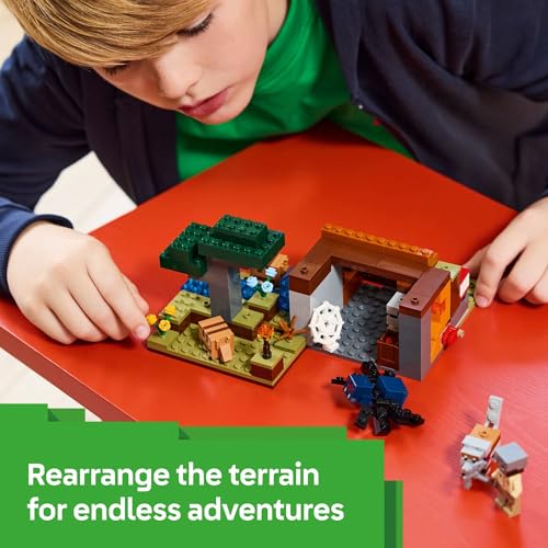 LEGO MINECRAFT LA EXPEDICIÓN MINERA DEL ARMADILLO FIGURAS DE JUGUETE Y SET DE JUEGO JUGUETE DE CONSTRUCCIÓN DE MINECRAFT - 5