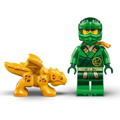 LEGO NINJAGO JUGUETE DE DRAGÓN DEL BOSQUE VERDE DE LLOYD JUGUETE DE CONSTRUCCIÓN DE JUEGO IMAGINATIVO PARA NIÑOS Y NIÑAS - 4