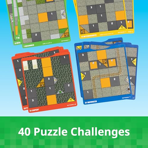THINKFUN MINECRAFT CAVE ADVENTURE JUEGO DE ESTRATEGIA Y ROMPECABEZAS SIN PANTALLA 40 DESAFÍOS LÓGICOS A PARTIR DE 8 AÑOS - 3