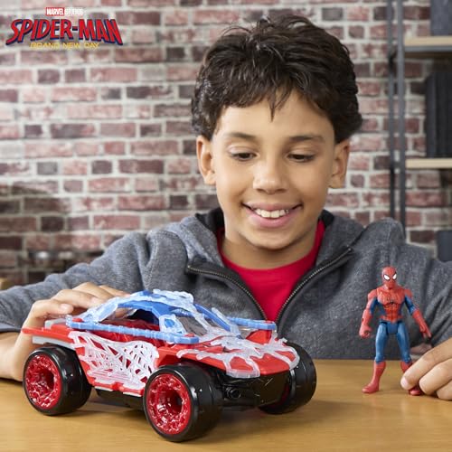 MARVEL STUDIOS SPIDERMAN BRAND NEW DAY ACTIONVERSE STRETCH BLAST BUGGY 45INCH ACTION FIGURE VEHICLE TOY SET SUPER HERO TOYS - 3
