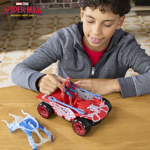 MARVEL STUDIOS SPIDERMAN BRAND NEW DAY ACTIONVERSE STRETCH BLAST BUGGY 45INCH ACTION FIGURE VEHICLE TOY SET SUPER HERO TOYS - 4