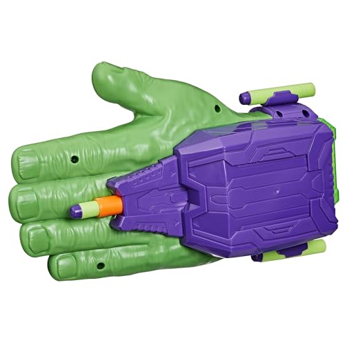 MARVEL AVENGERS HULK THUNDERCLAP BLASTER JUGUETE DE ROL CON 3 DARDOS NERF JUGUETES DE SUPERHÉROES PARA NIÑOS A PARTIR - 1