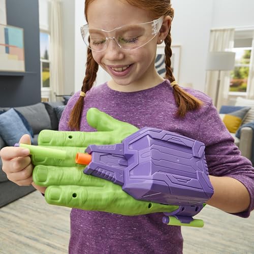 MARVEL AVENGERS HULK THUNDERCLAP BLASTER JUGUETE DE ROL CON 3 DARDOS NERF JUGUETES DE SUPERHÉROES PARA NIÑOS A PARTIR - 3