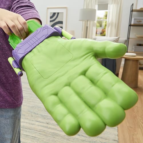 MARVEL AVENGERS HULK THUNDERCLAP BLASTER JUGUETE DE ROL CON 3 DARDOS NERF JUGUETES DE SUPERHÉROES PARA NIÑOS A PARTIR - 4