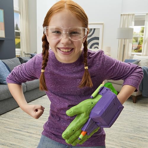 MARVEL AVENGERS HULK THUNDERCLAP BLASTER JUGUETE DE ROL CON 3 DARDOS NERF JUGUETES DE SUPERHÉROES PARA NIÑOS A PARTIR - 6