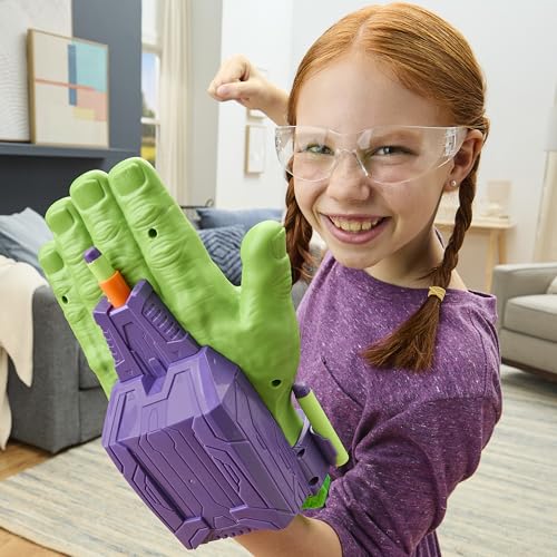MARVEL AVENGERS HULK THUNDERCLAP BLASTER JUGUETE DE ROL CON 3 DARDOS NERF JUGUETES DE SUPERHÉROES PARA NIÑOS A PARTIR - 7