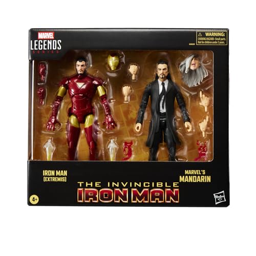 SERIE MARVEL LEGENDS IRON MAN EXTREMIS Y MANDARIN DE MARVEL FIGURAS DE ACCIÓN COLECCIONABLES DE 6 PULGADAS DE LOS VENGADORES - 2