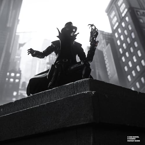 MARVEL LEGENDS SERIES SPIDERMAN NOIR RETRO CARDBACK SPIDERMAN COMICS FIGURA DE ACCIÓN COLECCIONABLE DE 6 PULGADAS EXCLUSIVO - 2