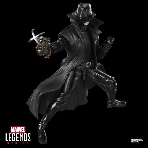 MARVEL LEGENDS SERIES SPIDERMAN NOIR RETRO CARDBACK SPIDERMAN COMICS FIGURA DE ACCIÓN COLECCIONABLE DE 6 PULGADAS EXCLUSIVO - 4