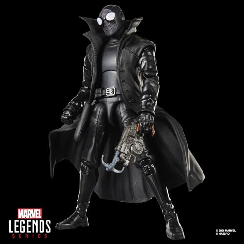 MARVEL LEGENDS SERIES SPIDERMAN NOIR RETRO CARDBACK SPIDERMAN COMICS FIGURA DE ACCIÓN COLECCIONABLE DE 6 PULGADAS EXCLUSIVO - 5